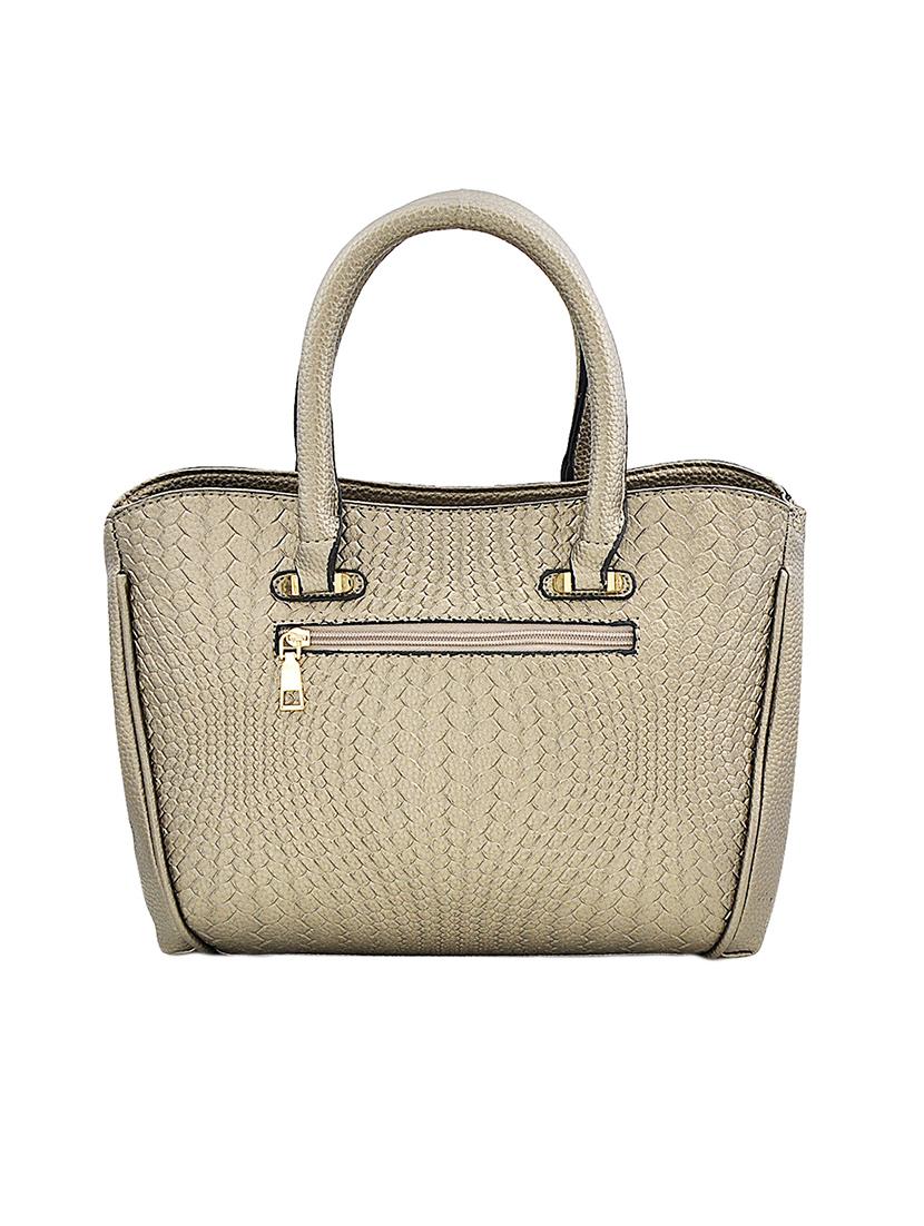 gold leatherette handbag - 13925093 - Zoom Image - 2