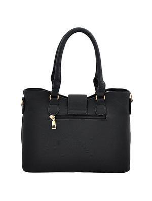 black leatherette handbag - 13925095 - Standard Image - 2