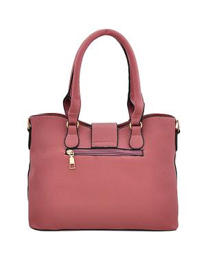 pink leatherette handbag - 13925098 - Standard Image - 2