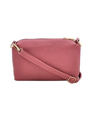 pink leatherette handbag - 13925098 - Standard Image - 5
