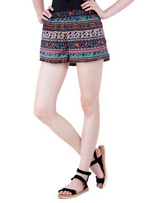 printed multi colored short - 13949955 - Standard Image - 2