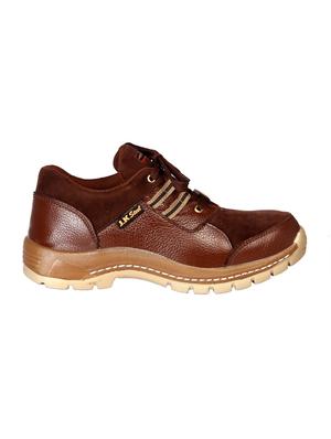brown Leather lace up boot - 13958178 - Standard Image - 2