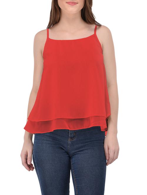 cami neck layered top - 13961931 - Standard Image - 1