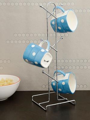 set of 2 stainless steel utensil rack - 13965542 - Standard Image - 2