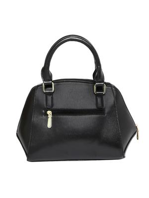 black leatherette regular handbag - 13973459 - Standard Image - 2