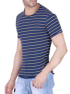blue cotton t-shirt - 13977401 - Standard Image - 2