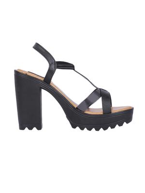 black patent back strap sandals - 13977605 - Standard Image - 2