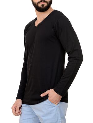 black cotton t-shirt - 13979251 - Standard Image - 2