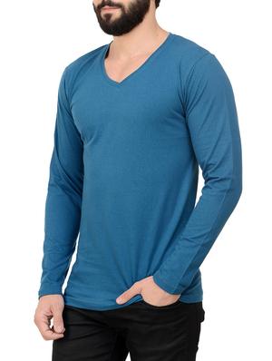 light blue cotton t-shirt - 13979255 - Standard Image - 2