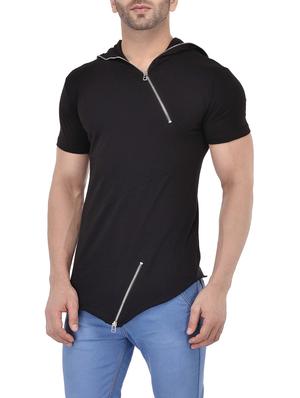 black cotton t-shirt - 13979277 - Standard Image - 2
