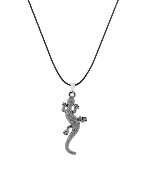 black satin less steel pendant - 13985235 - Very Small Image - 1