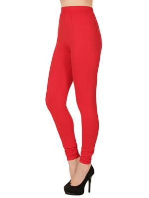 red cotton leggings - 13992954 - Standard Image - 2