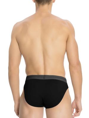 black cotton blend brief - 13994996 - Standard Image - 2