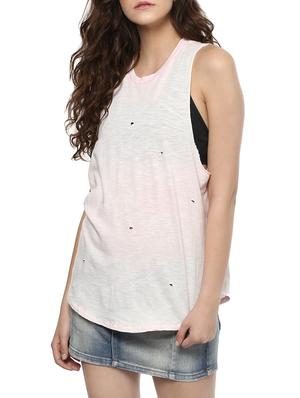 white cotton tank top - 13995377 - Standard Image - 2