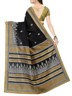 black art silk bhagalpuri saree with blouse - 14007951 - Standard Image - 2