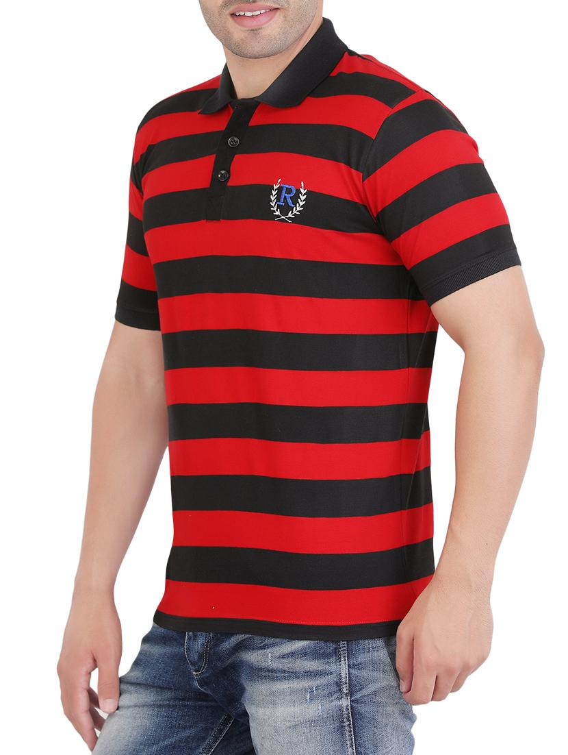 red cotton t-shirt - 14042392 - Zoom Image - 2