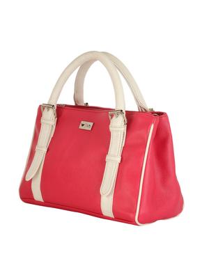 pink leatherette handbag - 14047482 - Standard Image - 5