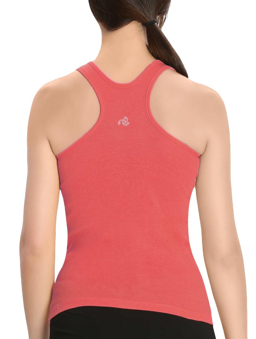 pink cotton tank tee - 14063901 - Zoom Image - 2