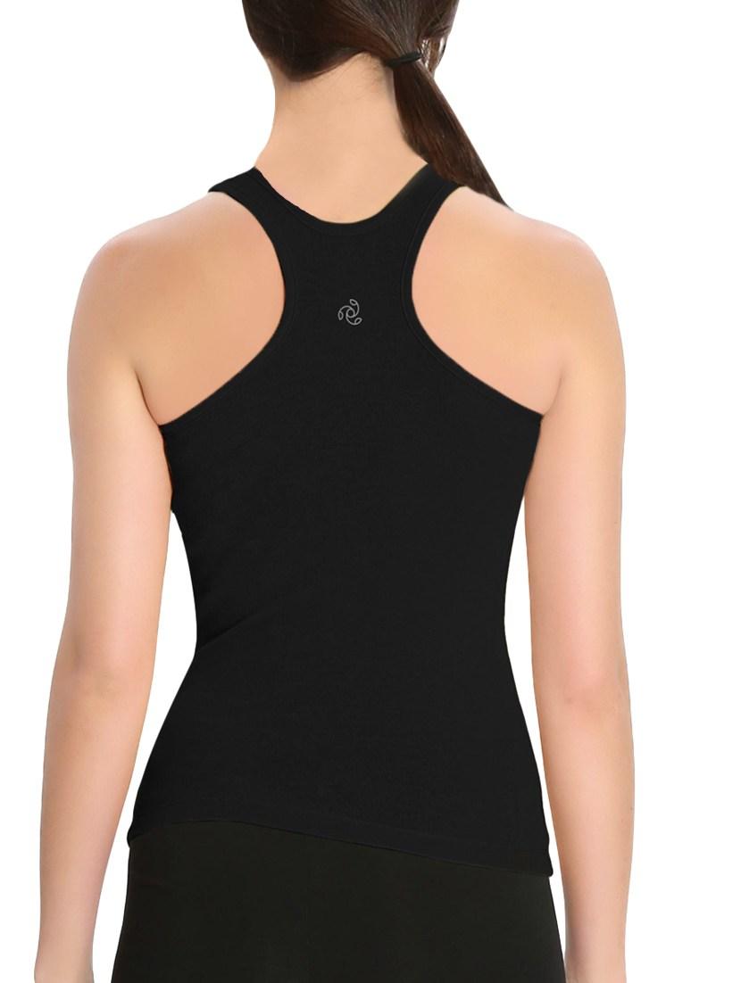 racer back solid tank tee - 14063907 - Zoom Image - 2