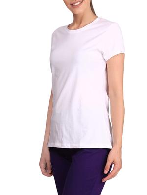 White solid basic tee - 14064070 - Standard Image - 2
