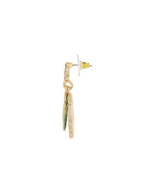 multi colored metal drop (set of 2) earrings - 14085003 - Standard Image - 5