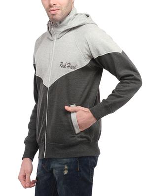 color block cotton sweatshirt - 14088647 - Standard Image - 2