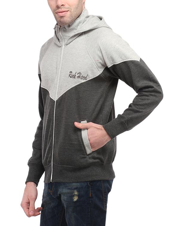 color block cotton sweatshirt - 14088647 - Zoom Image - 2