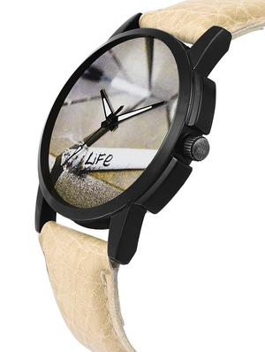 Round dial analog watch(TMGXWHT801) - 14095217 - Standard Image - 2