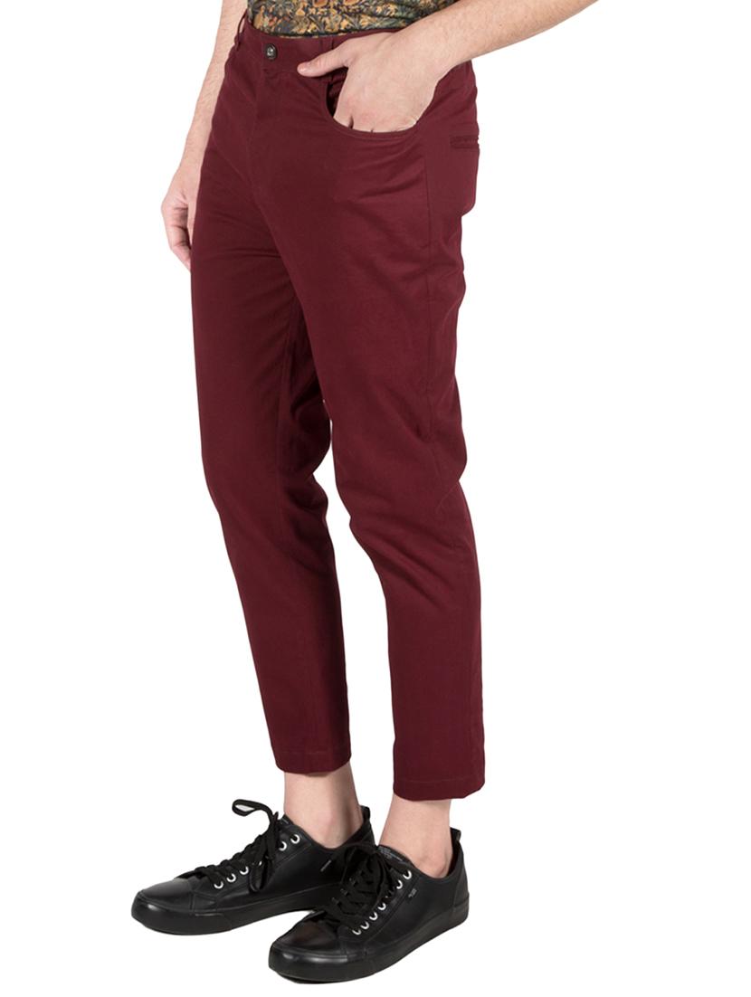 red cotton chinos - 14097711 - Zoom Image - 2