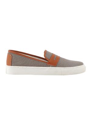 grey Canvas casual slipon - 14100880 - Standard Image - 2