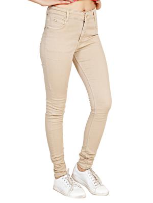 beige denim jeans - 14103707 - Standard Image - 2