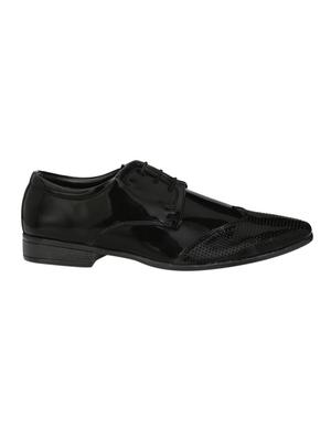 black patent leather lace-up derby - 14106290 - Standard Image - 2