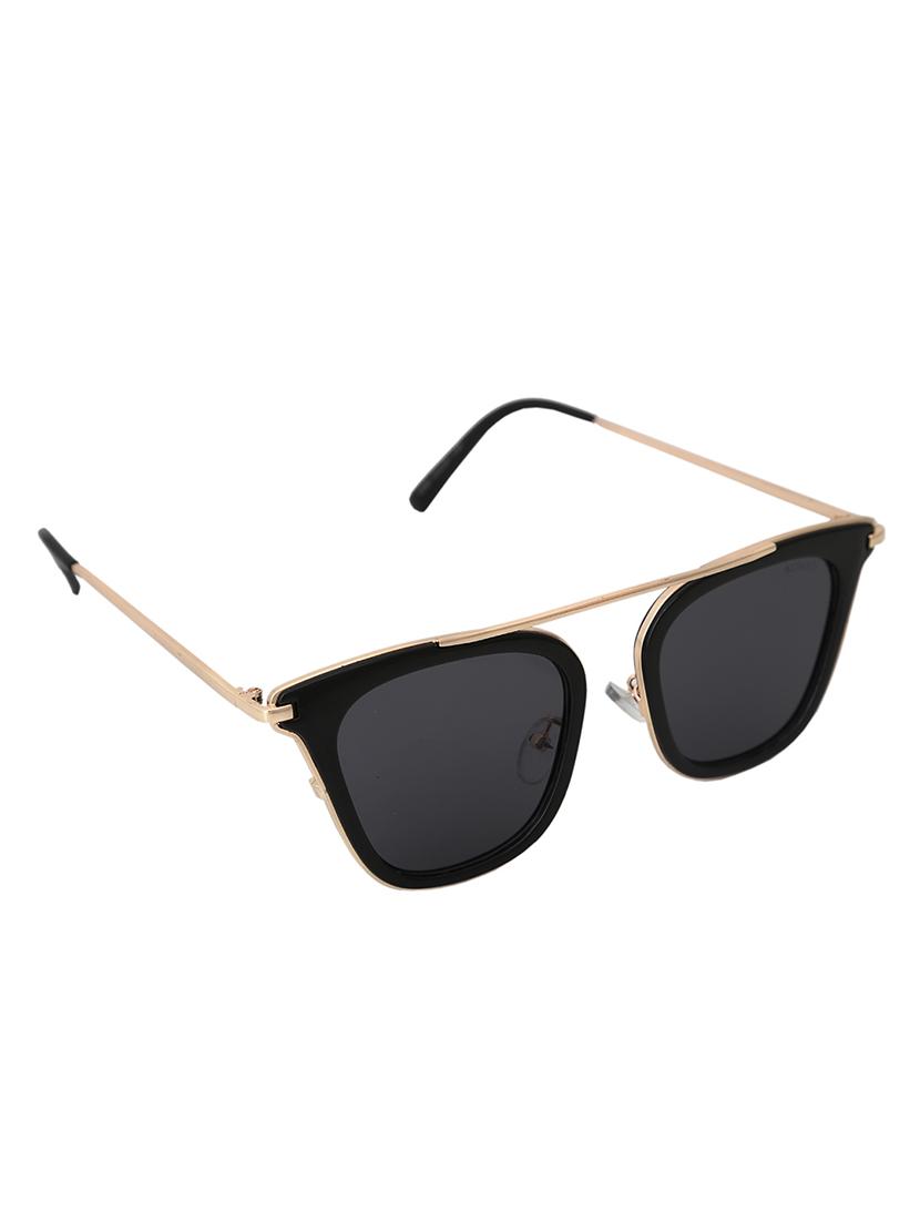 alvaro castagnino black coloured rectangular sunglass - 14107460 - Zoom Image - 2