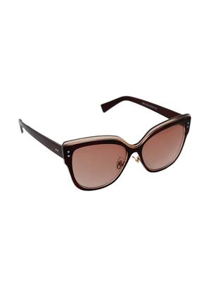 alvaro castagnino brown coloured cateye sunglass - 14107462 - Standard Image - 2