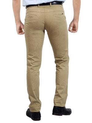 beige cotton chinos - 14110132 - Standard Image - 2