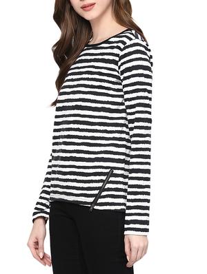 black cotton regular top - 14120467 - Standard Image - 2