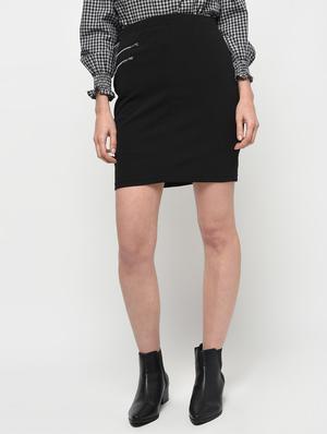 black polyester aline skirts - 14120490 - Standard Image - 2