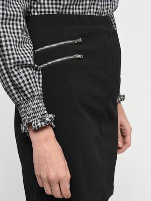 black polyester aline skirts - 14120490 - Standard Image - 5