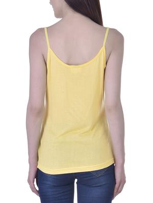 yellow cotton camisole - 14121635 - Standard Image - 2