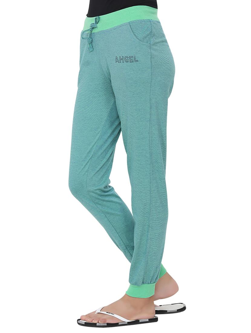 green solid jogger - 14123152 - Zoom Image - 2