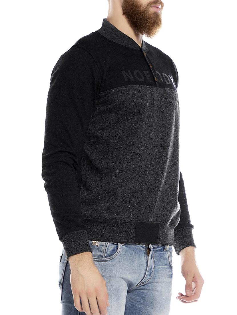 black cotton casual jacket - 14123823 - Zoom Image - 2