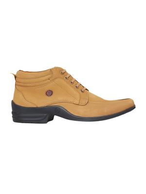 tan leather low ankle boot - 14131835 - Standard Image - 2