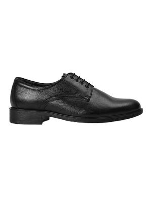 black leather lace-up derby - 14131850 - Standard Image - 2