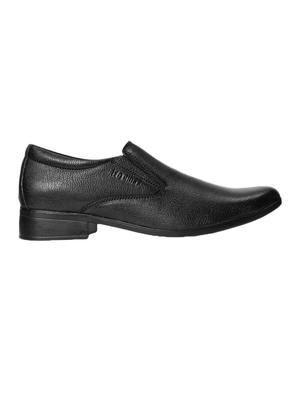 black leather formal slip on - 14131860 - Standard Image - 2
