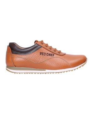 red chief tan leather lace up shoes - 14131874 - Standard Image - 2