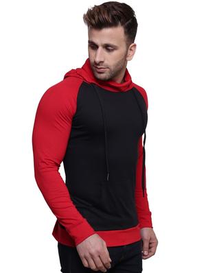 red cotton sweatshirt - 14134731 - Standard Image - 2