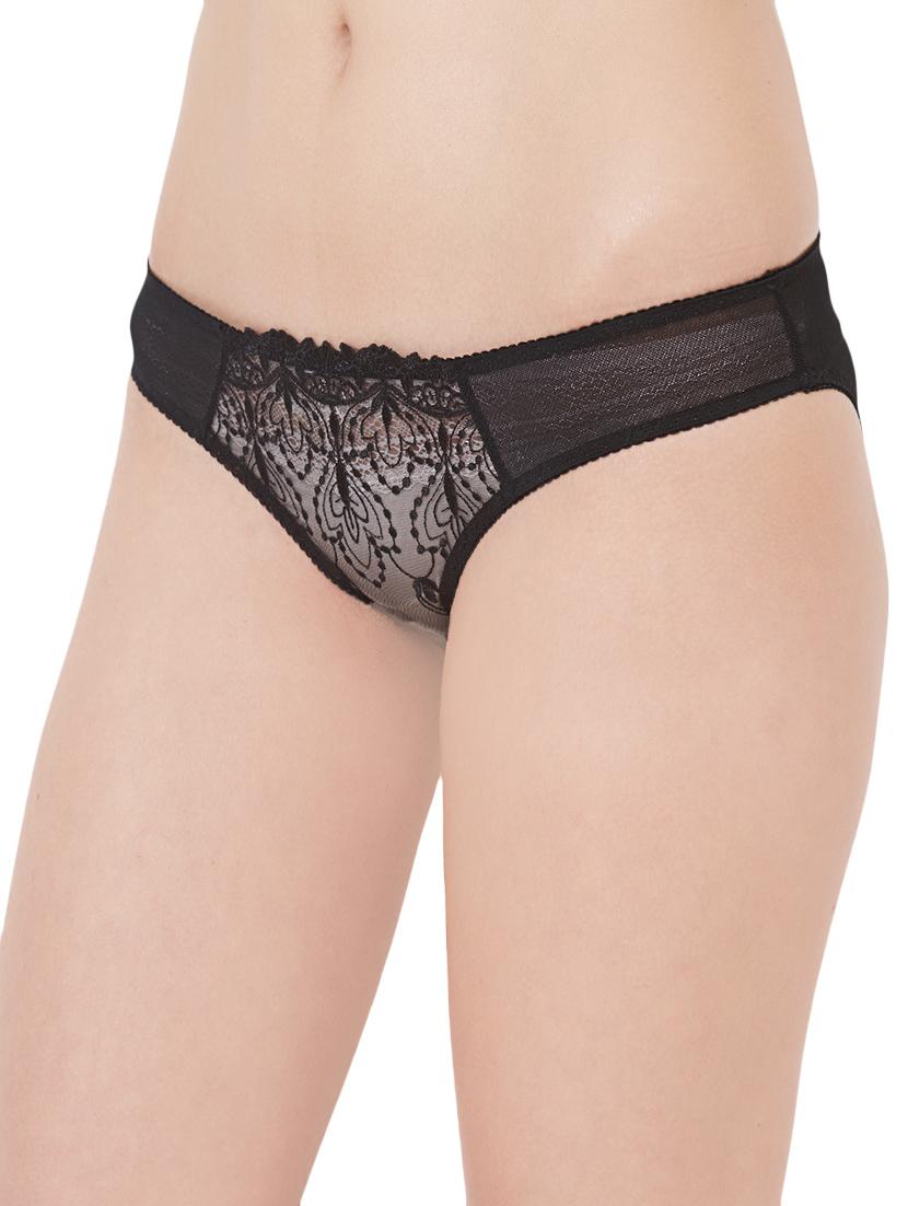 black polyester bikini panty - 14142713 - Zoom Image - 2