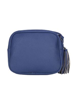blue leatherette regular sling bag - 14143244 - Standard Image - 2