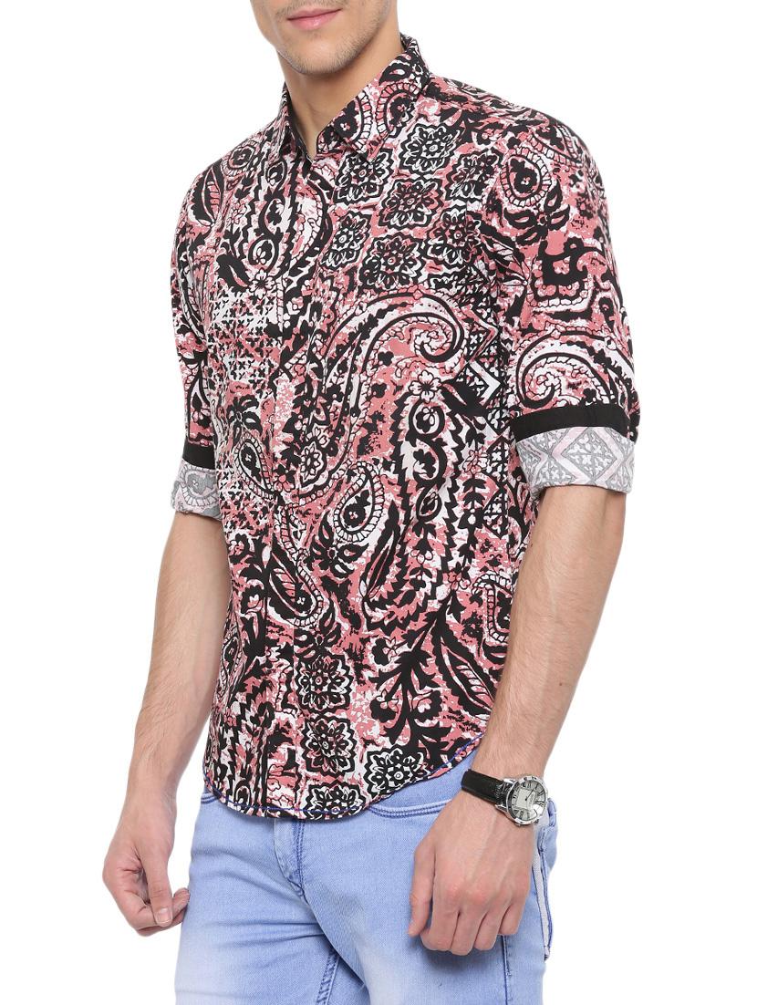 multi colored cotton casual shirt - 14152767 - Zoom Image - 2