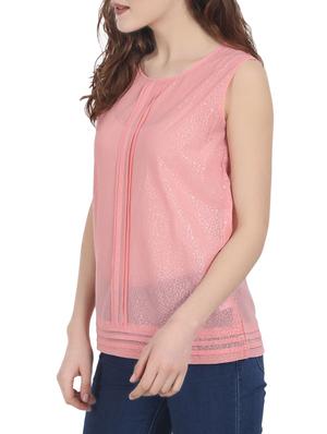 Pleat detail top - 14154067 - Standard Image - 2